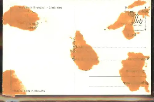 Waldkirch Breisgau Marktplatz *