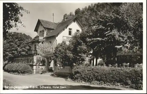 Behringersmuehle Behringersmuehle Hotel Stern * / Goessweinstein /Forchheim LKR