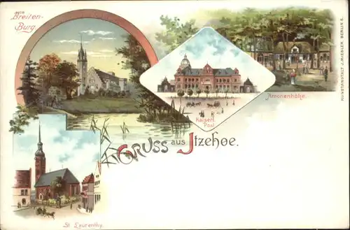 Itzehoe Breitenburg Post Amoenenhoehe St Laurenthy *