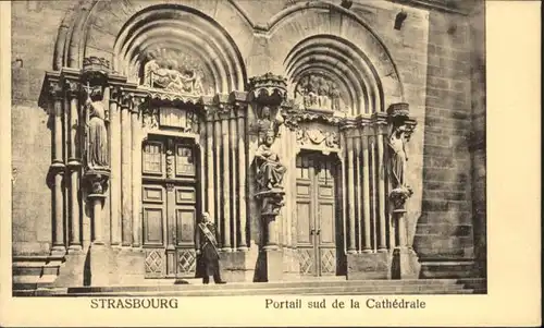 Strasbourg Portail Cathedrale *