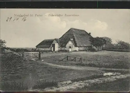 St Peter-Ording St Peter-Ording Eiderstaedter Bauernhaus x / Sankt Peter-Ording /Nordfriesland LKR