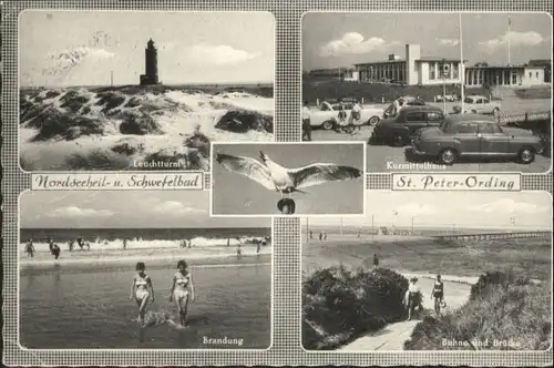 St Peter-Ording St Peter-Ording Leuchtturm Kurmittelhaus Buhne Bruecke x / Sankt Peter-Ording /Nordfriesland LKR