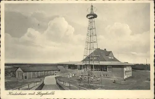 St Peter-Ording St Peter-Ording Kinderhaus Liegehalle Kuranstalt Goldene Schluessel x / Sankt Peter-Ording /Nordfriesland LKR