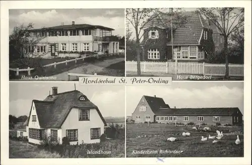 St Peter-Ording St Peter-Ording Haus Bergedorf Haus Quisisana Islandhaus Kinderheim Richardser * / Sankt Peter-Ording /Nordfriesland LKR