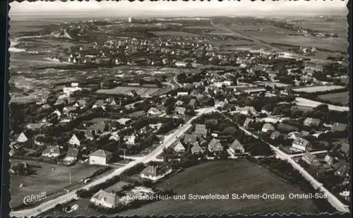 St Peter-Ording St Peter-Ording Sued Fliegeraufnahme * / Sankt Peter-Ording /Nordfriesland LKR