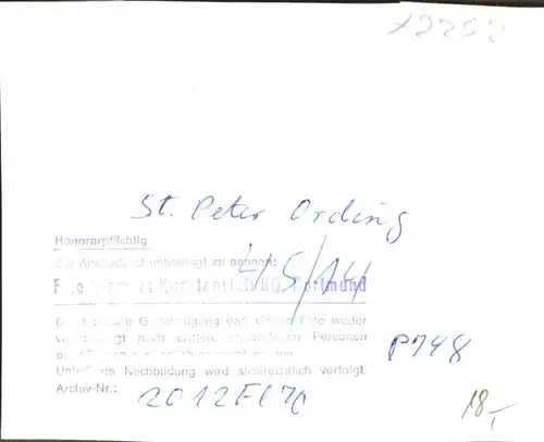 St Peter-Ording St Peter-Ording Fliegeraufnahme * / Sankt Peter-Ording /Nordfriesland LKR