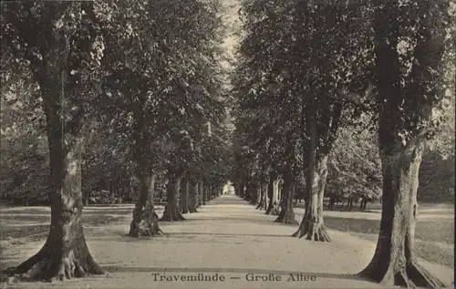 Travemuende Ostseebad Travemuende Grosse Allee * / Luebeck /Luebeck Stadtkreis