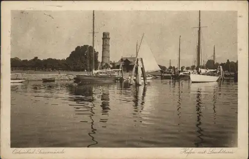 Travemuende Ostseebad Travemuende Hafen Leuchtturm x / Luebeck /Luebeck Stadtkreis