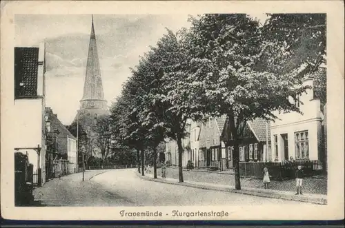 Travemuende Ostseebad Travemuende Kurgartenstrasse * / Luebeck /Luebeck Stadtkreis