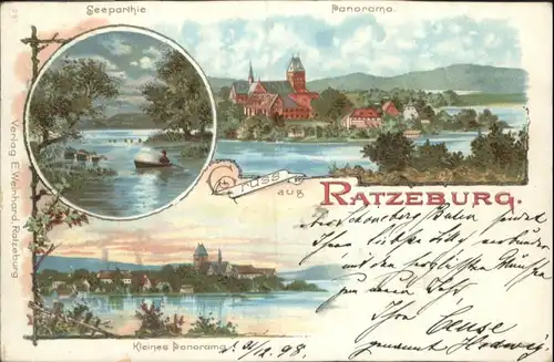 Ratzeburg See Litho x