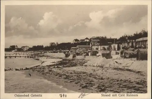 Groemitz Ostseebad Groemitz Strand Cafe Reimers * /  /