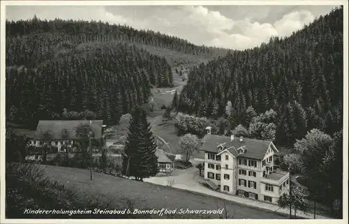 Bonndorf Schwarzwald Bonndorf Erholungsheim Steinabad Schwarzwald * / Bonndorf /Waldshut LKR