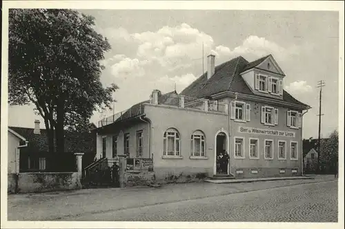 Kenzingen Breisgau Gasthaus zur Linde *