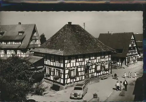 Sasbachwalden Schwarzwald Achern Gasthaus Pension Sonne Cafe Konditorei Mercedes-Benz *