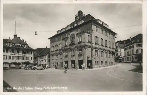 Schramberg Fuenftaelerstadt Rathaus Hotel Mohren *