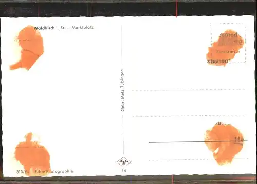 Waldkirch Breisgau Marktplatz *
