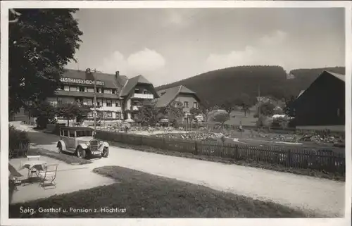 Saig Gasthaus Pension zum Hochfirst *