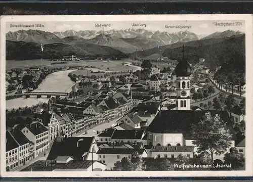 Wolfratshausen Glaswand Jochberg Karwendelgebirge Herzogenstand 