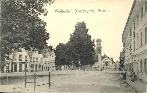 Weilheim Oberbayern Postplatz