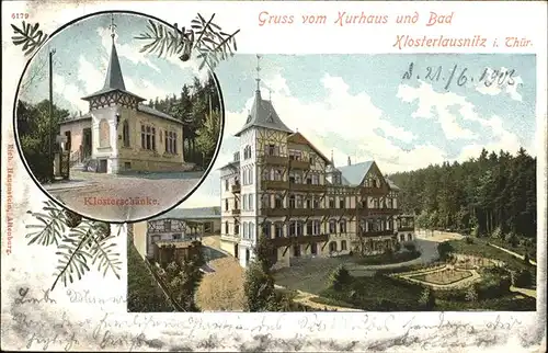 Bad Klosterlausnitz Klosterschaenke Kurhaus 