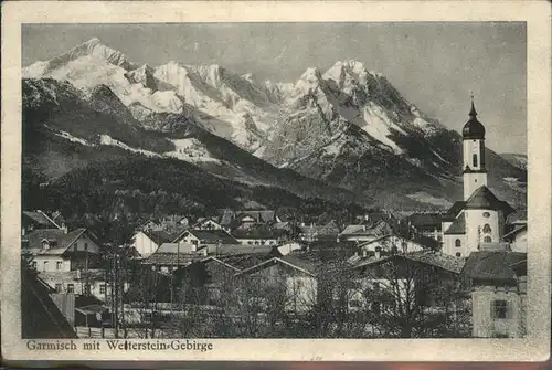 Garmisch-Partenkirchen Wettersteingebirge / Garmisch-Partenkirchen /Garmisch-Partenkirchen LKR
