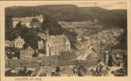 Stolberg Harz Kirche Stadt Kat. Stolberg Harz