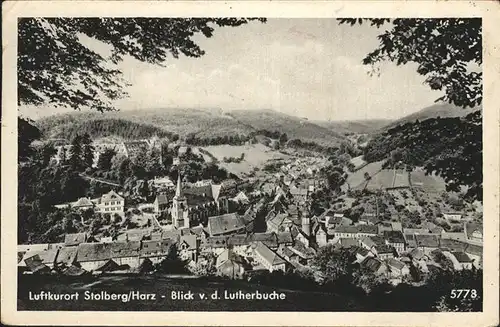 Stolberg Harz Lutherbuche Kat. Stolberg Harz
