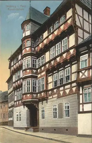 Stolberg Harz Konsistorium Kat. Stolberg Harz