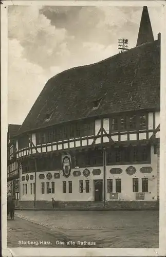 Stolberg Harz altes Rathaus Kat. Stolberg Harz