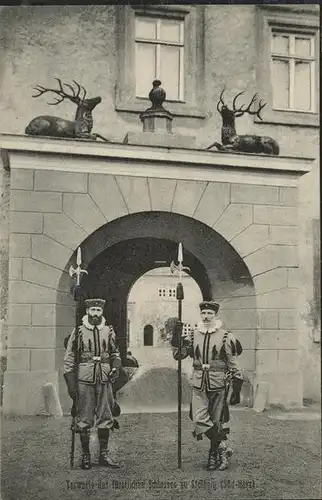 Stolberg Harz Torwache fuerstliches Schloss Kat. Stolberg Harz