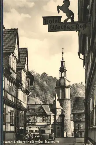 Stolberg Harz der Marktturm Kat. Stolberg Harz