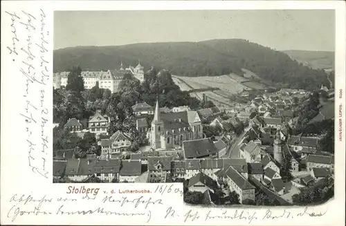 Stolberg Harz Lutherbuche Kat. Stolberg Harz