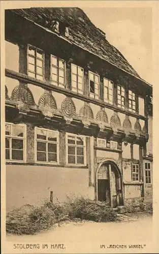 Stolberg Harz Reicher Winkel Kat. Stolberg Harz