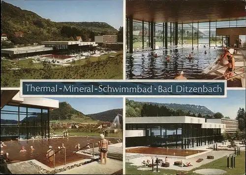 Bad Ditzenbach Thermal-Mineral-Schwimmbad Kat. Bad Ditzenbach