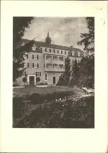 Bad Ditzenbach Sanatorium Kat. Bad Ditzenbach