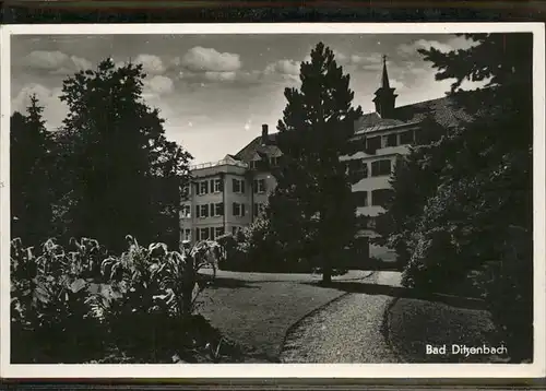 Bad Ditzenbach Sanatorium Kat. Bad Ditzenbach