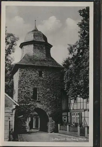 Stolberg Harz Ritterturm Kat. Stolberg Harz