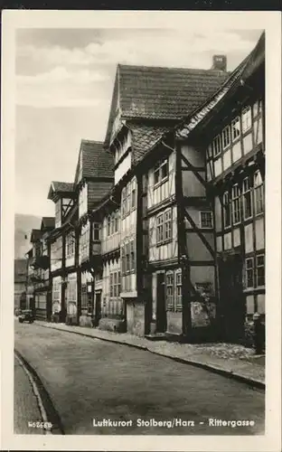 Stolberg Harz Rittergasse Kat. Stolberg Harz