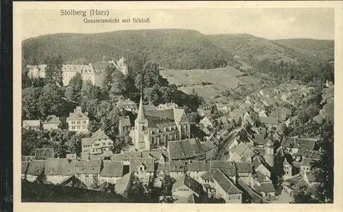 Stolberg Harz Gesamtansicht Kat. Stolberg Harz