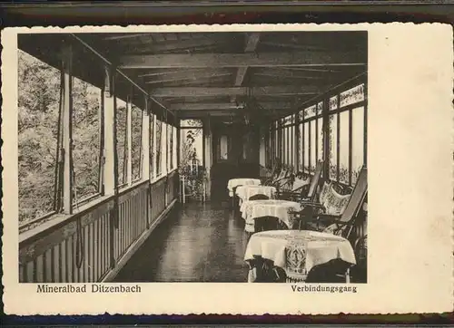 Bad Ditzenbach Kurhaus Verbindungshaus Kat. Bad Ditzenbach