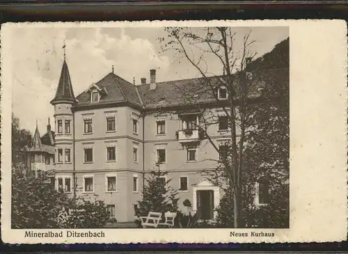 Bad Ditzenbach Neues Kurhaus Kat. Bad Ditzenbach