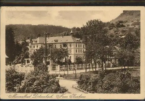 Bad Ditzenbach Neues Kurhaus Kat. Bad Ditzenbach