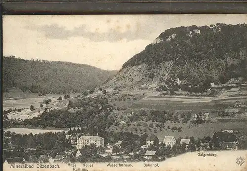 Bad Ditzenbach Kurhaeuser Bahnhof Galgenberg Kat. Bad Ditzenbach