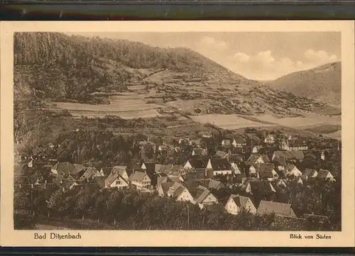 Bad Ditzenbach Panorama Kat. Bad Ditzenbach