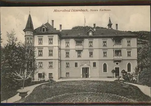 Bad Ditzenbach Neues Kurhaus Kat. Bad Ditzenbach