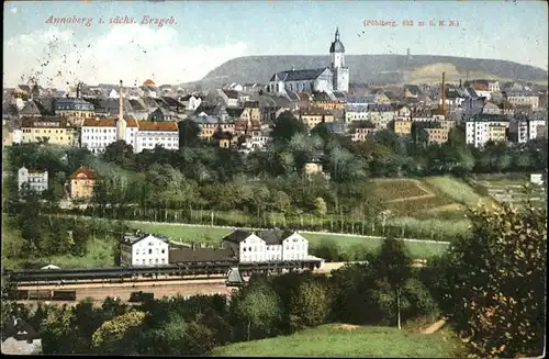 Annaberg-Buchholz Erzgebirge Annaberg Erzgebirge Poehlberg Kirche  x / Annaberg /Erzgebirgskreis LKR