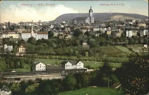 Annaberg-Buchholz Erzgebirge Annaberg Erzgebirge Poehlberg zug x / Annaberg /Erzgebirgskreis LKR