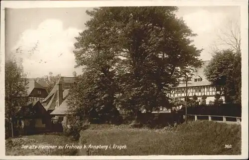 Annaberg-Buchholz Erzgebirge Annaberg Erzgebirge Hammer zu Frohnau x / Annaberg /Erzgebirgskreis LKR