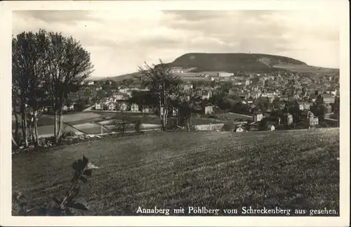 Annaberg-Buchholz Erzgebirge Annaberg Erzgebirge Poehlberg  * / Annaberg /Erzgebirgskreis LKR