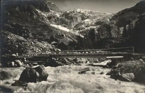 Kandersteg BE Kandergletscher / Kandersteg /Bz. Frutigen